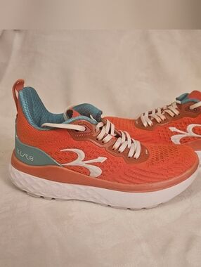 Gravity Defyer XLR8 Running Shoes Coral Teal Athletic Sneakers Comfort Walking